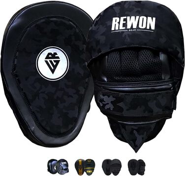Рукавички-лапи для боксу REWON, ударні мішені для MMA, кікбоксингу, карате, тайського боксу, амортизаційні подушки для тренувань
