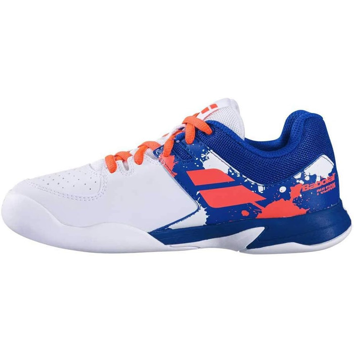 Тенісні кросівки Babolat Pulsion Indoor Jr - білі та сині, 36 EU