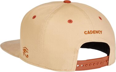 Кепка-снэпбек Cadency унісекс з прямим козирком, регульований розмір, бежевий