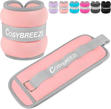 Обтяжувачі Cosybreeze для ніг і рук, вагові манжети для фітнесу, бігу, тренувань, 1-10 кг, пара