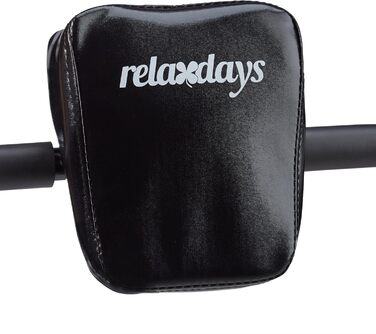 AB ролик Relaxdays для преса, складний тренажер для м'язів живота, 66x70x70 см, фітнес-тренажер для преса, чорний