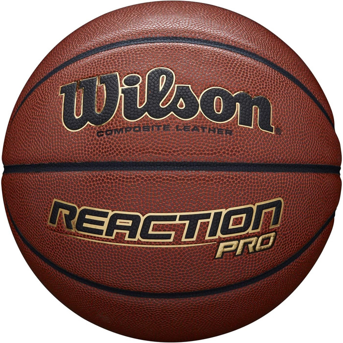 Баскетбольний м'яч Wilson Reaction Pro 6 коричневий, універсальний