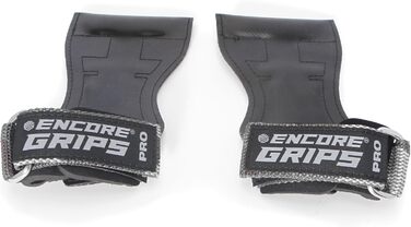 Лямки для силових тренувань та бодібілдингу Grip Pads з технологією обмотки та підтримкою долоні, сірий камуфляж (розмір S)