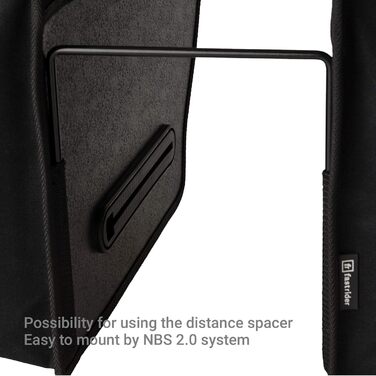 Велосипедна сумка FastRider Canvas 37, 65 л, подвійна, водовідштовхувальна, для багажника, з відбивачами, чорна