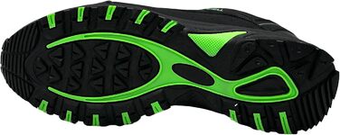 Чоловічі та жіночі трекінгові черевики Softshell для хайкінгу та трейлу, 42 EU, чорний та яблучно-зелений