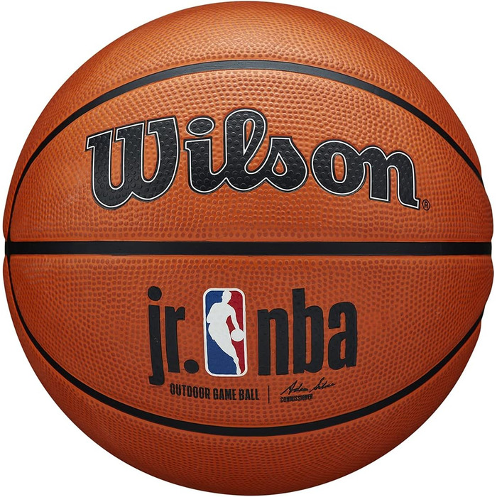 Баскетбольний м'яч Wilson Jr NBA Auth для вулиці, унісекс