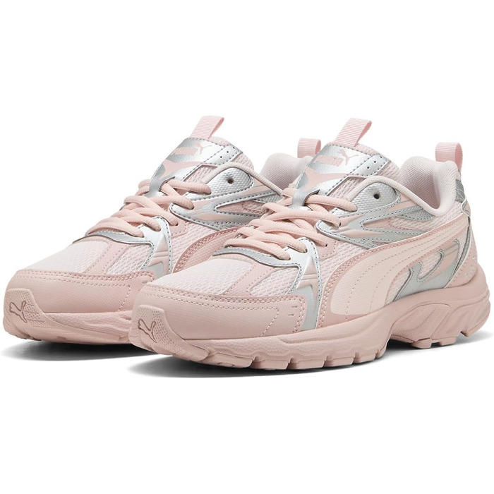 Кросівки PUMA Milenio Tech для дорослих, колір Mauve Mist (бузковий) з квітковим принтом, розмір 38 EU