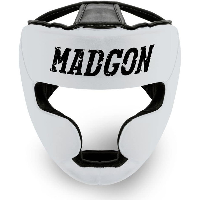 MADGON Преміальний боксерський шолом з захистом обличчя для MMA, боксу, кікбоксингу та спарингу – максимальний захист і огляд
