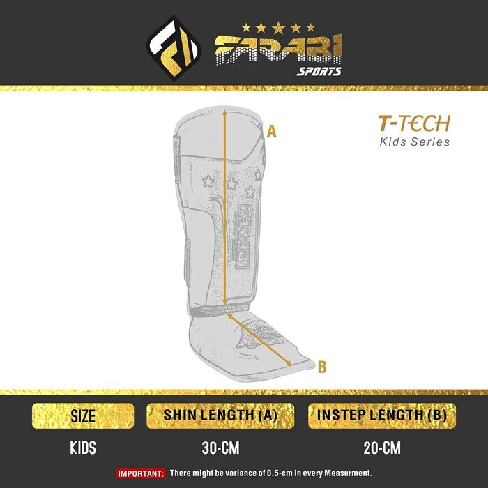 Дитячі захисні щитки для гомілки Farabi Sports, для кікбоксингу, MMA, Муай Тай, тренувань і спарингів, білі