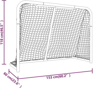 Ворота для хокею VidaXL Hockey Tor - міцні та надійні для гри