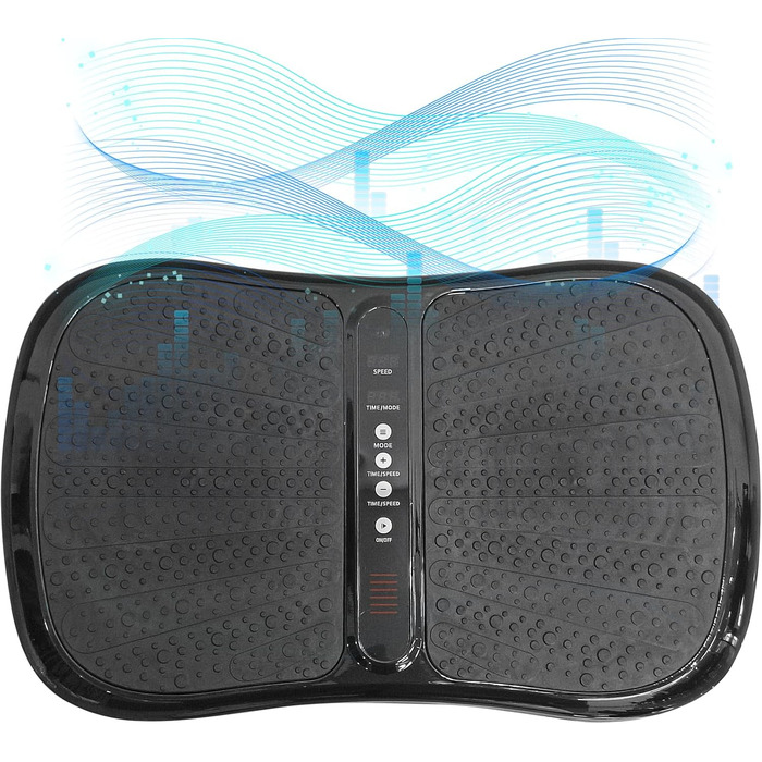 Віброплатформа з Bluetooth, 1-99 рівні інтенсивності, 5 програм для фітнесу вдома для схуднення, м'язового розвитку та тренування всього тіла