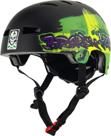 Шолом Broken Head для скейтборду, велосипеда, MTB, BMX, регульований розмір