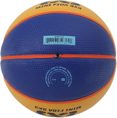 М'яч для баскетболу Wilson FIBA 3x3 Mini, гумовий, унісекс, для дорослих