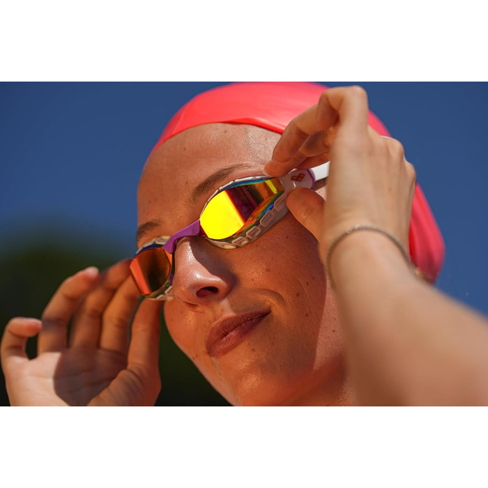 Окуляри для плавання ARENA Air Sonic Pro (Unisex) - сині/білі, професійні, для змагань