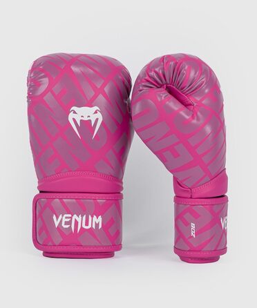 Боксерські рукавички Venum Contender 1.5 XT для дітей, білі/рожеві, 8 Oz