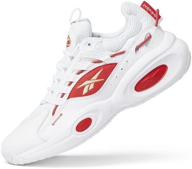 Баскетбольне взуття Reebok Unisex Lösung Mitte, 36 EU, білий, Vector Blue, Matte Gold