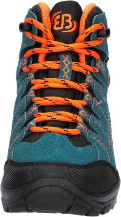 Черевики трекінгові дитячі Brütting Mount Shasta Unisex (34 EU, Petrol Schwarz Orange)