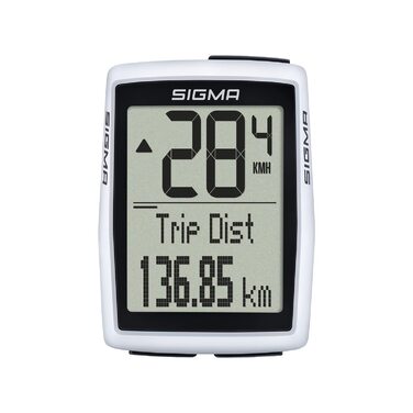 Велокомп'ютер Sigma Sport BC 12.0 з Функціями для Всіх Велопригод - Великі Кнопки, Чіткий Дисплей