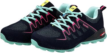 Чоловічі та жіночі трекінгові кросівки для хайкінгу та бігу. Зручні кросівки для активного відпочинку. Кольори: чорний, зелений. Розміри: 38 EU, Navy, Hellblau, Fuchsia