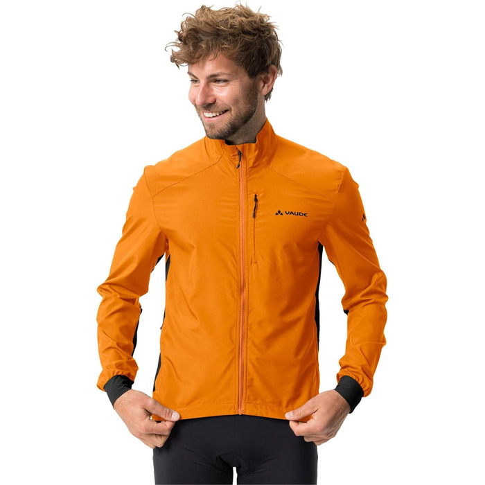 Чоловіча велосипедна куртка VAUDE Kuro Air, розмір S, колір куркума (шафрановий)