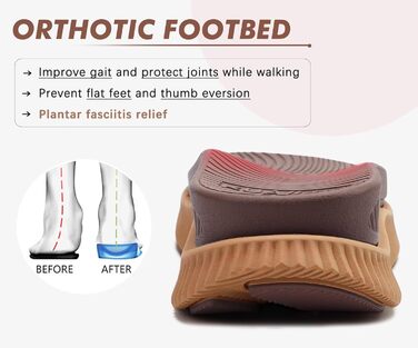 Сандалії KuaiLu для жінок: трекінгові, ортопедичні, зручні, для активного відпочинку та літа. Регульовані, легкі, з відкритим носком. Підходять при фасціїтусі стопи. Колір: коричневий, хакі. Розмір: 37 EU