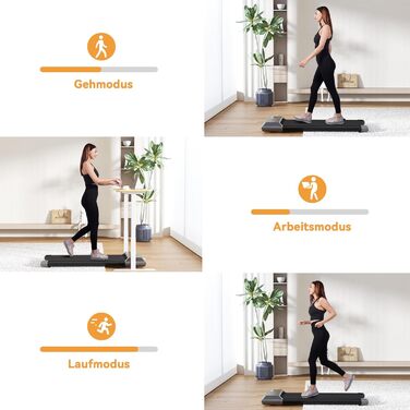 Бігова доріжка Raceable Walking Pad для дому з APP-керуванням, підтримкою Smart Tech, макс. 159 кг, експертні тренування, мультигонки та онлайн-інтерактив