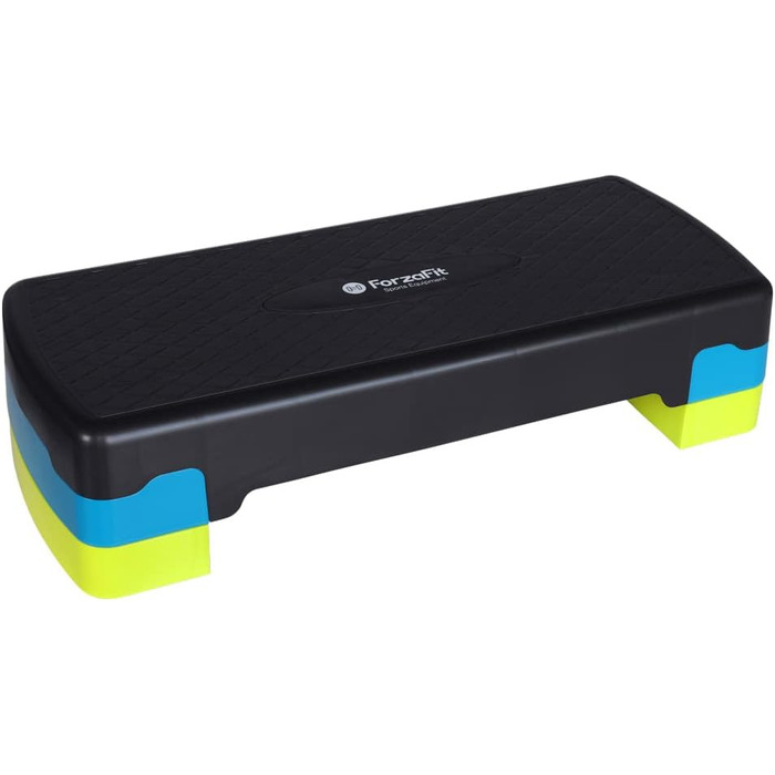 Степпер для аеробіки ForzaFit - регульований, чорний