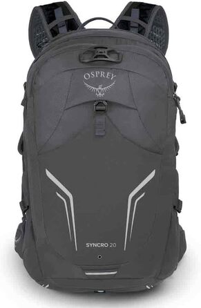 Рюкзак Osprey Syncro 20 Coal для туризму, велосипедний, 20 л, чорний
