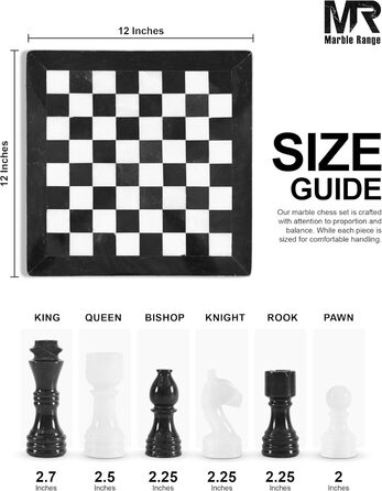 Шаховий набір з мармуру для дорослих, ручної роботи, 32 фігури, 2 додаткові королеви, коробка для зберігання, розкішна подорожна гра, елегантний подарунок для дому (чорний & корал)