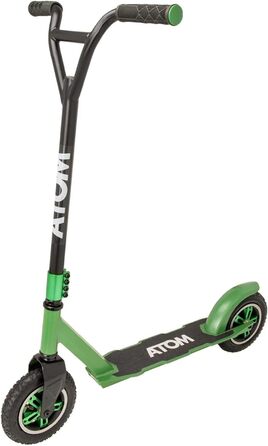 Двоколісний трюковий самокат ATOM Dirt Rider Roller для бездоріжжя, максимальне навантаження 100 кг, для дорослих і підлітків від 6 років