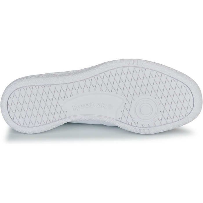 Кросівки Reebok Club C 85 Vegan для чоловіків, білі з синіми деталями, розмір 37.5 EU