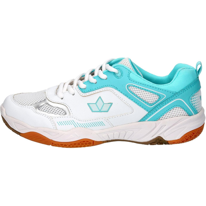 Жіночі кросівки для залу Lico Sprint Indoor Hallenturnschuhe, 38 EU, білий та бірюзовий