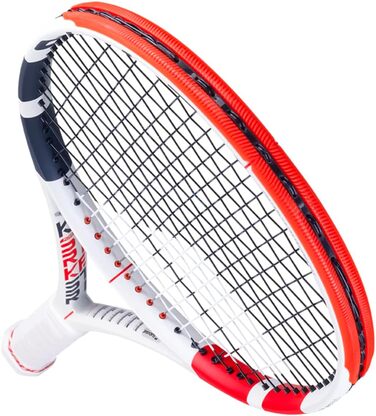 Тенісна ракетка Babolat Pure Strike Team 2019, без струн, біло-чорно-червона, розмір 2