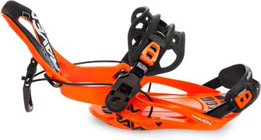 Кріплення для сноуборду RAVEN Fastec FT360 Orange, розмір M (39-42)