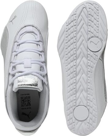 Жіночі снікери Puma Catch Soleil Metallic — біло-сріблясті, розмір 41 EU