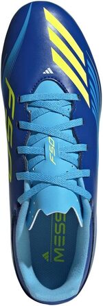 Футбольні бутси Adidas F50 Club для твердого/багатоповерххового поля (39 1/3 EU, Синьо-Жовті)