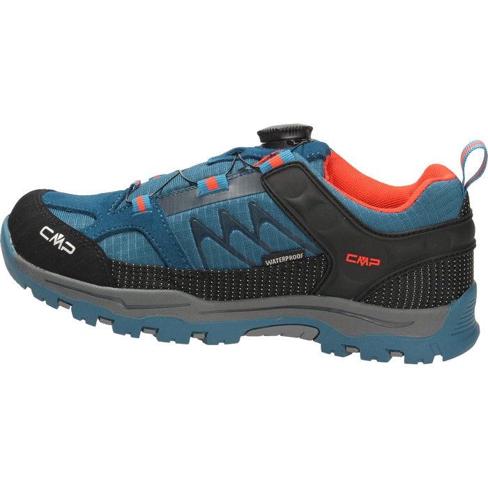 Черевики трекінгові CMP Kiruna Low для хлопчиків, розмір 35, блакитні