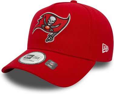 Кепка New Era NFL Tampa Bay Buccaneers кепка-тракер з регульованим розміром, вишитий логотип команди, вигнутий козирок, універсальний розмір