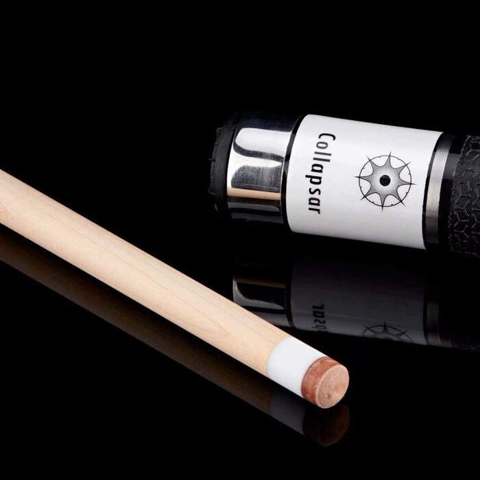 Більярдний кий COLLAPSAR R Serie 147 см, 2-секційний, з ручкою з PU, кленова деревина, білий, 19.5OZ