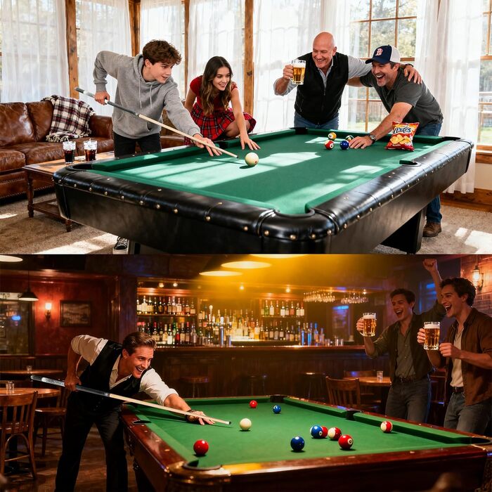 Більярдний кий GARSEN, 147,3 см, 4 шт., Ahorngrau (клен сірий)