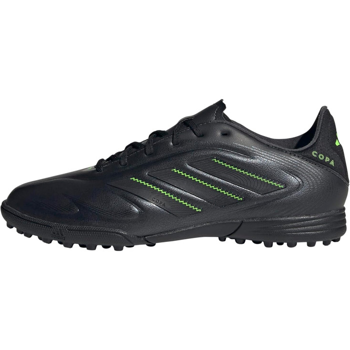 Дитячі футбольні бутси Adidas Copa Pure III League Turf для штучного покриття (28 EU, чорний/сірий/лимонний)