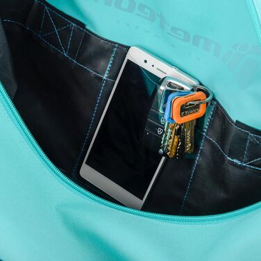 Спортивна сумка Meteor 25L для дітей та дорослих: пляжна, для тренувань, подорожей, школи (блакитний/м'ятний)