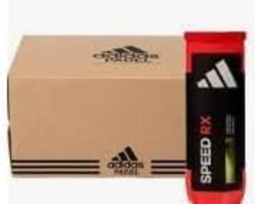 24 тенісні м'ячі для падел-тенісу ADIDAS Speed RX, дорослі, унісекс, жовті