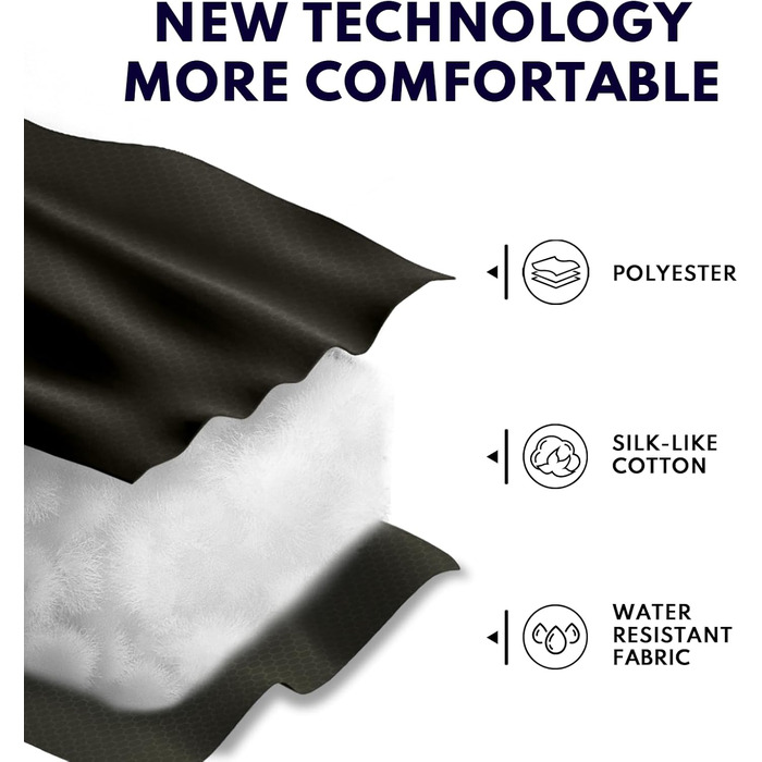 Спальний мішок XXL для дорослих, тепла погода, 3.2 кг, темно-сірий. Підходить для кемпінгу, зимових походів, полювання та подорожей. З компресійним мішком.