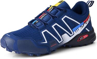 AGYE Велосипедні шкарпетки для чоловіків, шкарпетки з неслизькою підошвою для шосе, гірські велосипеди, MTB, Flat Assisted Sportschuhe, -45 (42 EU, Blue)