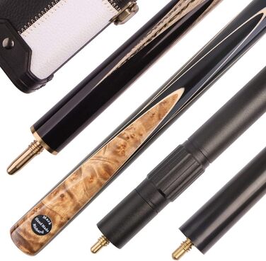 Більярдний кий Mark Richard Minibutt-JY3, коріння дерева, клена, палісандру, ясену, ручної роботи, 3/4, довжина 144.8/152.4 см, наконечник 9.5 мм