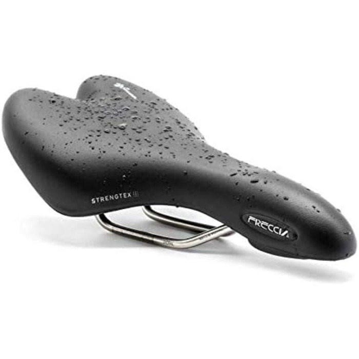 Сідло для велосипеда Selle Royal Freccia Premium, універсальне, чорне