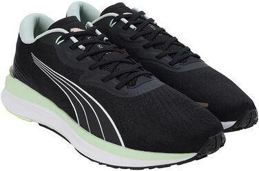Кросівки Puma Electrify Nitro 2 Run 75 для бігу по місту, 45 EU, Puma Black Light Mint Puma Gold