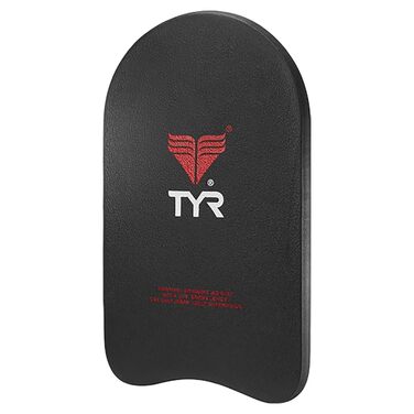 Дошка для плавання TYR Classic Kickboard — тренажер для навчання та відпрацювання техніки плавання, чорна