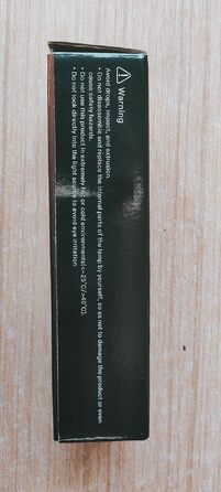 Ліхтарик Karrong LED з USB-зарядкою: Ультрафіолетовий (UV 395нм) та червоний світло, 7 режимів, магнітний корпус, акумулятор, для кемпінгу та походів (Синій, 2 шт)